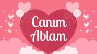 ❤️🎵 CANIM ABLAM 🎵❤️🎵En güzel abla şarkısı ❤️