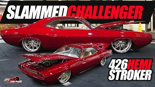 SLAMMED 1970 CHALLENGER | 426 HEMI STROKER @ Grand National Roadster Show | Driven Speed Shop Build