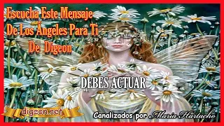 MENSAJE de los ÁNGELES PARA TI DIGEON💌ARCÁNGEL RAFAEL💌Debes ACTUAR 💚🔴enseñanzas VERTI🔴