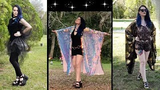 Chilling Adventures of Sabrina Inspired Gothic Lookbook featuring Spellbound Stitches  | PHYRRA