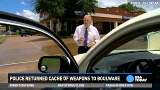 Guns in Dallas police attack previously seized
