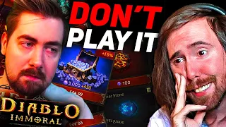 "Don't Play This Game." Asmongold Reacts to Diablo Immоrtаl Review | by Zizaran