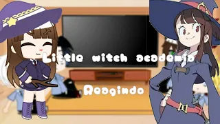 Little witch academia reagindo a Akko