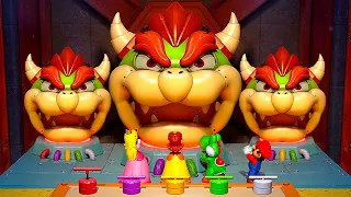 Mario Party Superstars all MiniGames (Master Difficulty) - Mario Vs Yoshi Vs Peach Vs Daisy