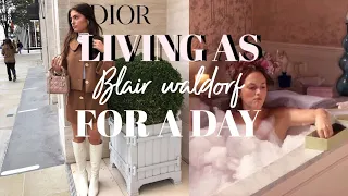 I Lived As Blair Waldorf For A Day!: Birthday Shopping, Lunch & Breakfast at Tiffanys