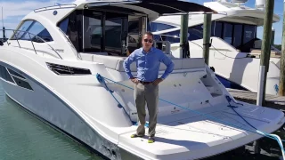 2017 Sea Ray 510 Sundancer Miami Silver Exclusive Boat For Sale at MarineMax Sarasota