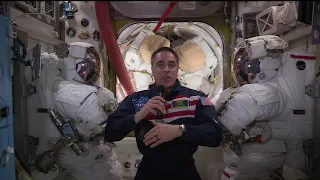 U.S. Navy's "At The Helm" with ISS Commander Chris Cassidy
