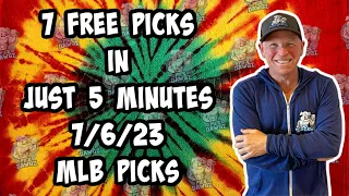 MLB Best Bets for Today Picks & Predictions Thursday 7/6/23 | 7 Picks in 5 Minutes