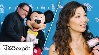 Talking to Disney Legends Jon Favreau, Ming-Na Wen, and Robert Downey Jr at D23 Expo