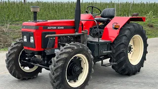 ZETOR 5340 4x4 napęd, mechaniczny ciągnik + ładowacz czołowy!!