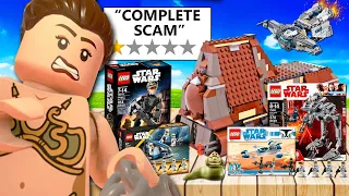 I bought the WORST Rated LEGO Star Wars Sets...