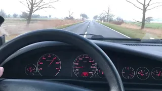 1995 Audi A6 2,6 0-100 Acceleration and Sound