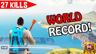 ✅27 KILLS "WORLD RECORD" Solo vs Squads | Call of Duty Mobile Battle Royale |  SOAP SKIN GAMEPLAY