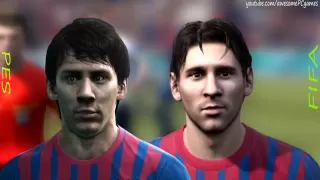 FIFA 12 vs PES 12 Head to Head - Faces #3 HD 1080p