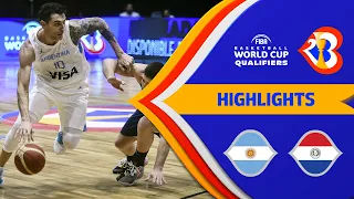 Argentina - Paraguay | Highlights - #FIBAWC 2023 Qualifiers