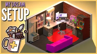 Making the PERFECT Streamer Room (🧊Chill🧊) | My Dream Setup