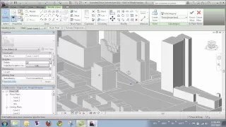 Modeling a Mass  in Autodesk Revit Architecture