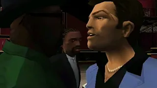gta vice city tommy kill CJ and smoke in mission keep your friend close