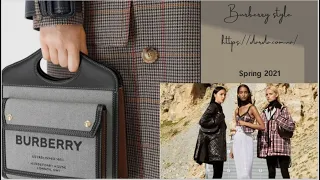 Куртки в стиле Burberry Весна 2021 Darda