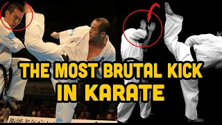 The Most Effective kick in karate (don't try this at home)