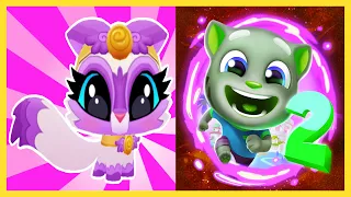 Talking Tom Gold Run 2 vs Talking Tom Sky Run vs Super Wings Jett Run vs Dash Tag Run