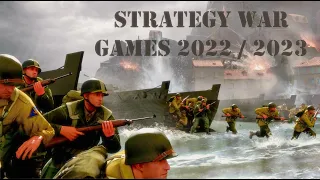 10 New STRATEGY WAR Games 2022 / 2023