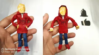 paper man how to make a paper man and Swshirt Spider man paper Model (  Mahmoud porma )
