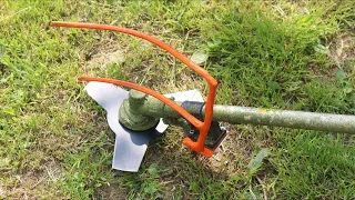 Attachment for mowing tall grass (coming soon to hardware stores)