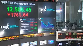 Toronto stock exchange sees worst trading day since 1940 amid COVID-19 fallout