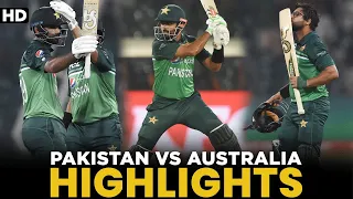 Highlights | Pakistan vs Australia | 2nd ODI 2022 | PCB | MM2L