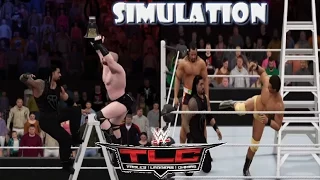 WWE 2K16 SIMULATION: Roman Reigns vs Sheamus | TLC 2015 Highlights