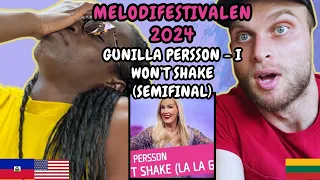 REACTION TO Gunilla Persson - I Won’t Shake (La La Gunilla) (Sweden 🇸🇪 Melodifestivalen 2024)
