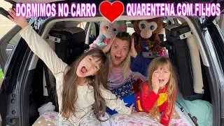 PASSAMOS UMA NOITE NO CARRO 🔥ROTINA QUARENTENA COM CRIANÇAS ❤️ JÉSSICA GODAR, LAURINHA E HELENA