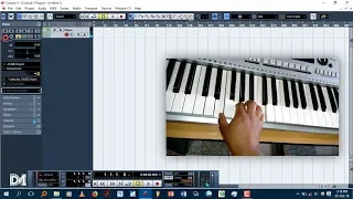 Cubase 5 Tutorial --- How to use Yamaha PSR keyboard as a MIDI Keyboard --- [Amharic/አማርኛ]