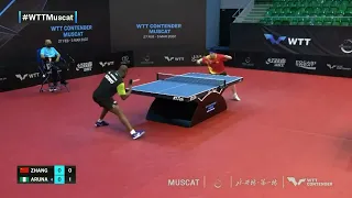 Quadri Aruna Powerful Forehand see in Slow Mo