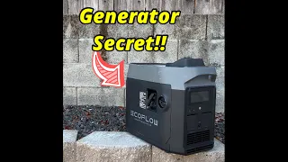 ECOFLOW Smart generator secret!!