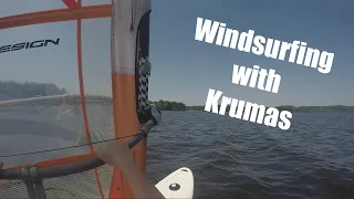 Windsurfing with Krumas // Bic techno 293