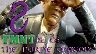 Teenage Mutant Ninja Turtles (TMNT) Stop Motion S1 E6 "The Purple Dragons"