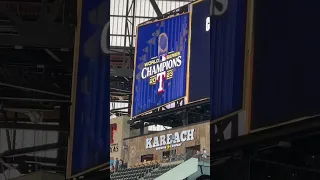 Texas Ranger Game today with Pre-game at Texas Live!   Go Rangers!