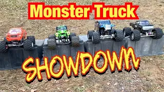 Monster Showdown LMT, SMT, Carbon Assault, 4WS Beast!