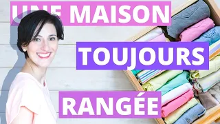 Une maison toujours rangée : 5 astuces faciles à mettre en place