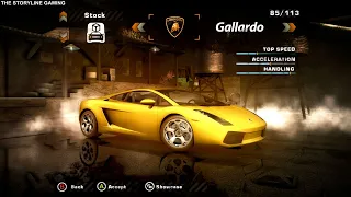 Need For Speed : Most Wanted Remastered - Lamborghini Gallardo - Gameplay PC