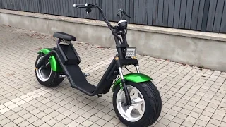 2019 Harley Nitro scooters Futura 3000W green metalic