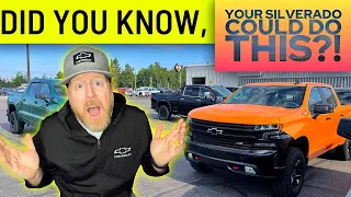 DID YOU KNOW, YOUR CHEVY SILVERADO COULD DO THIS?!