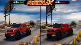 НОВЫЙ REDUX 2021 для RAGE MP GTA 5 RP + НОВЫЙ Enb! ENB 0.387 vs ENB 0.447! ЛУЧШАЯ ГРАФИКА ГТА 5 РП!