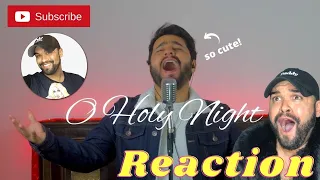 Gabriel Henrique - O Holy Night Mariah Carey Cover REACTION!