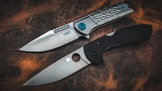 Unboxing Spyderco and CRKT Knives