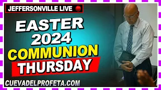 Easter 2024 Thursday 62-0204 Communion ★ Branham Tabernacle Live Joseph Branham #PASCUA2024VGR