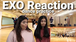 EXO (엑소) - 'Obsession' Dance Practice Reaction! | Dilmi & Venita