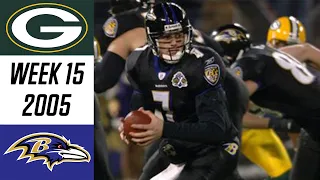 Biggest Blowout in MNF History | Packers vs Ravens 2005 Week 15 (HD)